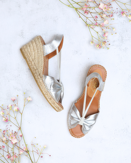 Espadrille Sandals Argent