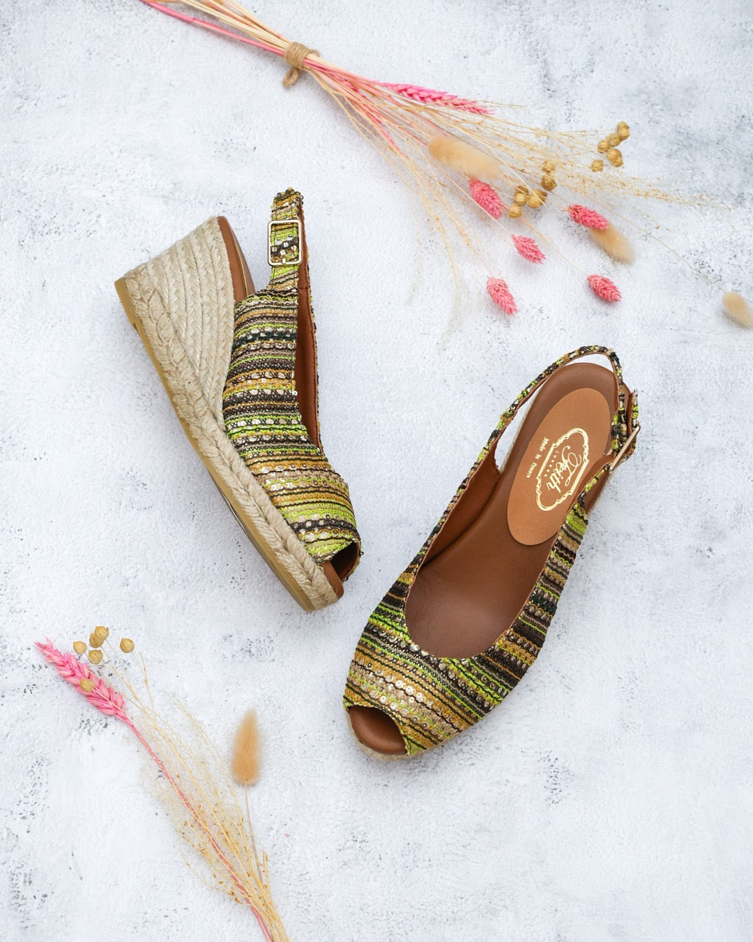 Espadrille Multi Green