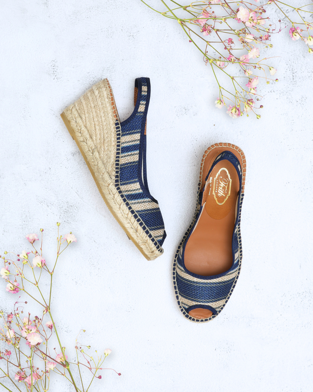 Espadrille Fabric Marine
