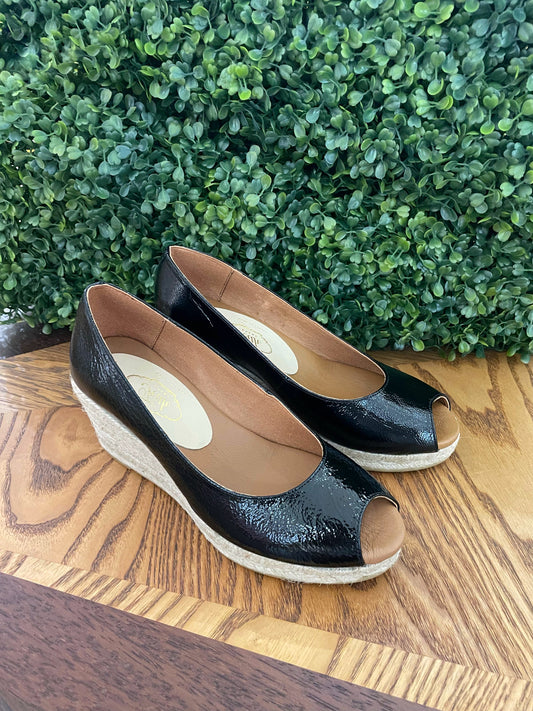 Espadrille Charol Noir