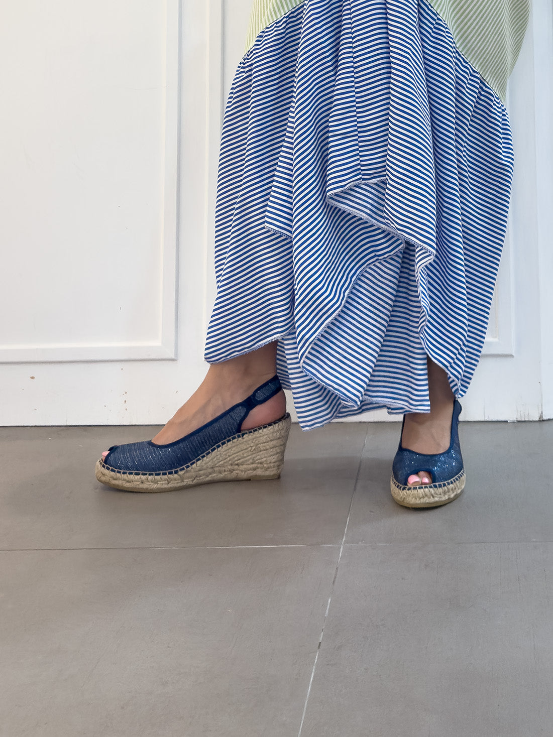 Espadrille Fabric Marine