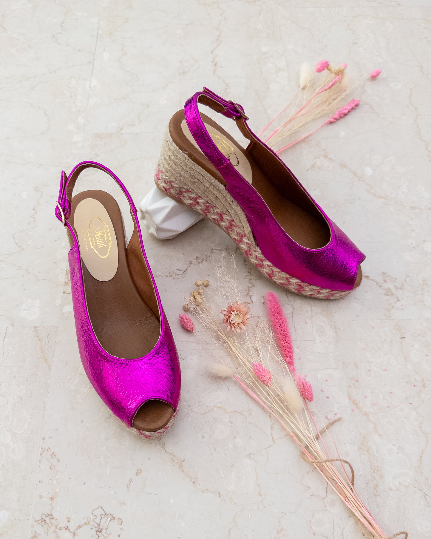 Espadrille Semelle Fuschia